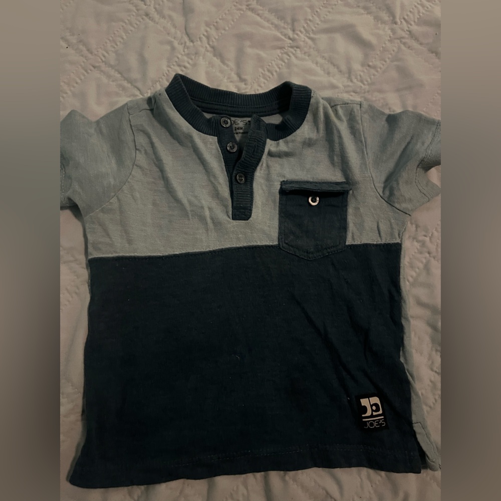 Joe's Jeans Blue Button Down Shirt